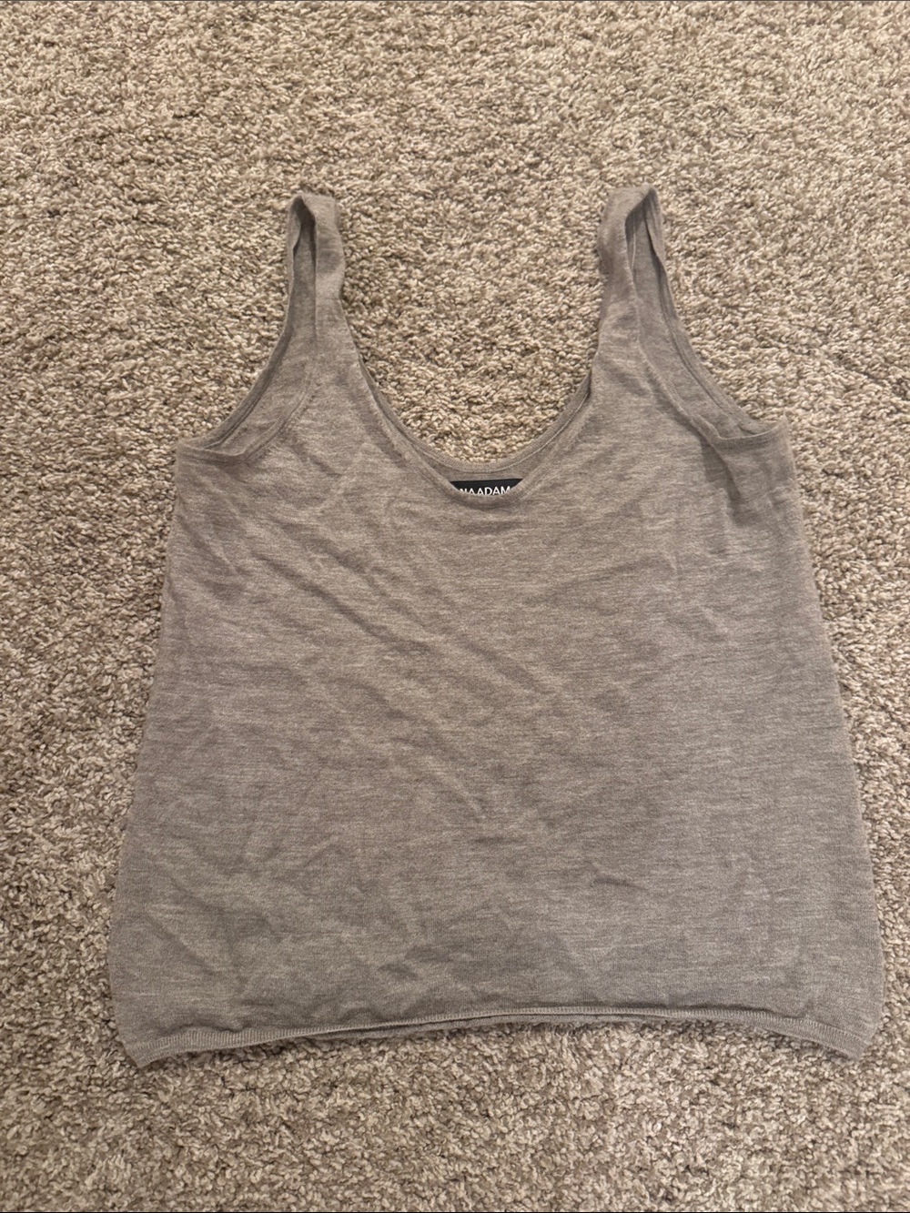 NAADAM fancy cashmere Tank timber